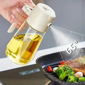 2-in-1 Oil Spray Bottle & Dispenser - 450ml