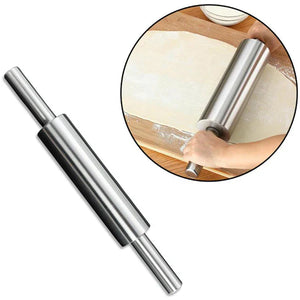 Stainless Steel Rolling Pin Dough Roller