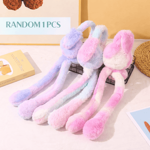 Trending Ear Move Rabbit Plush Earmuff – Soft Long-Ear Cuddle Companion